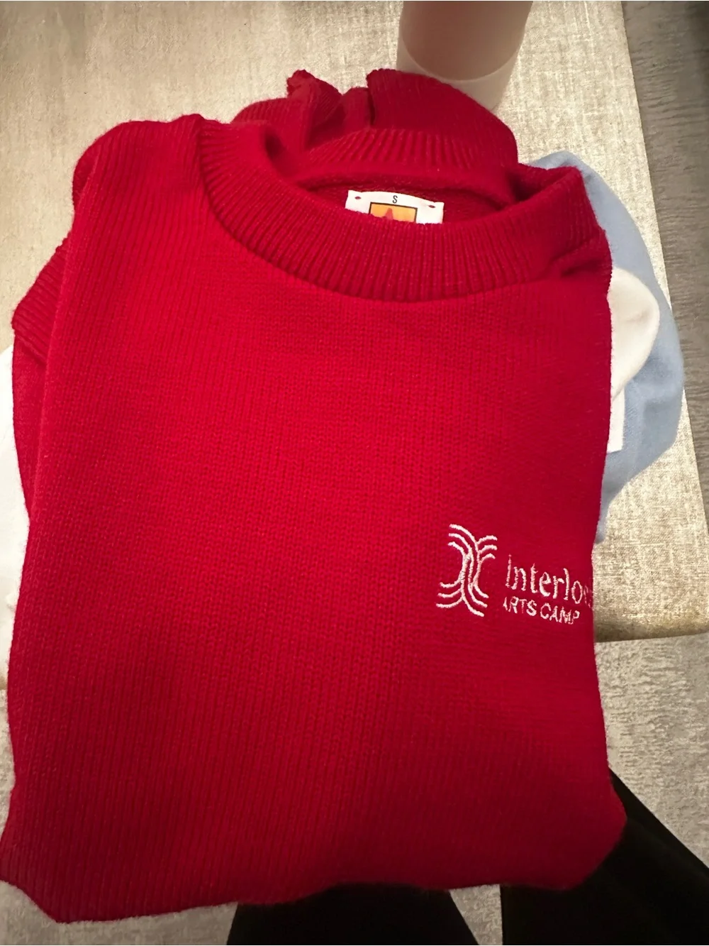 Red Crewneck Sweater